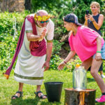 FOTO: Asterix, Obelix a sportovní hry dětí v Dolcích