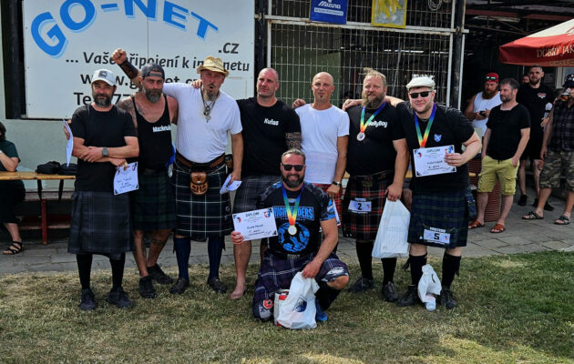 Pět závodů, pět vítězství. Titul je doma. Radek Horák ovládl ligu Highland Games