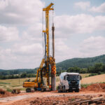 Elektrický autodomíchávač společnosti DS Transport Beton